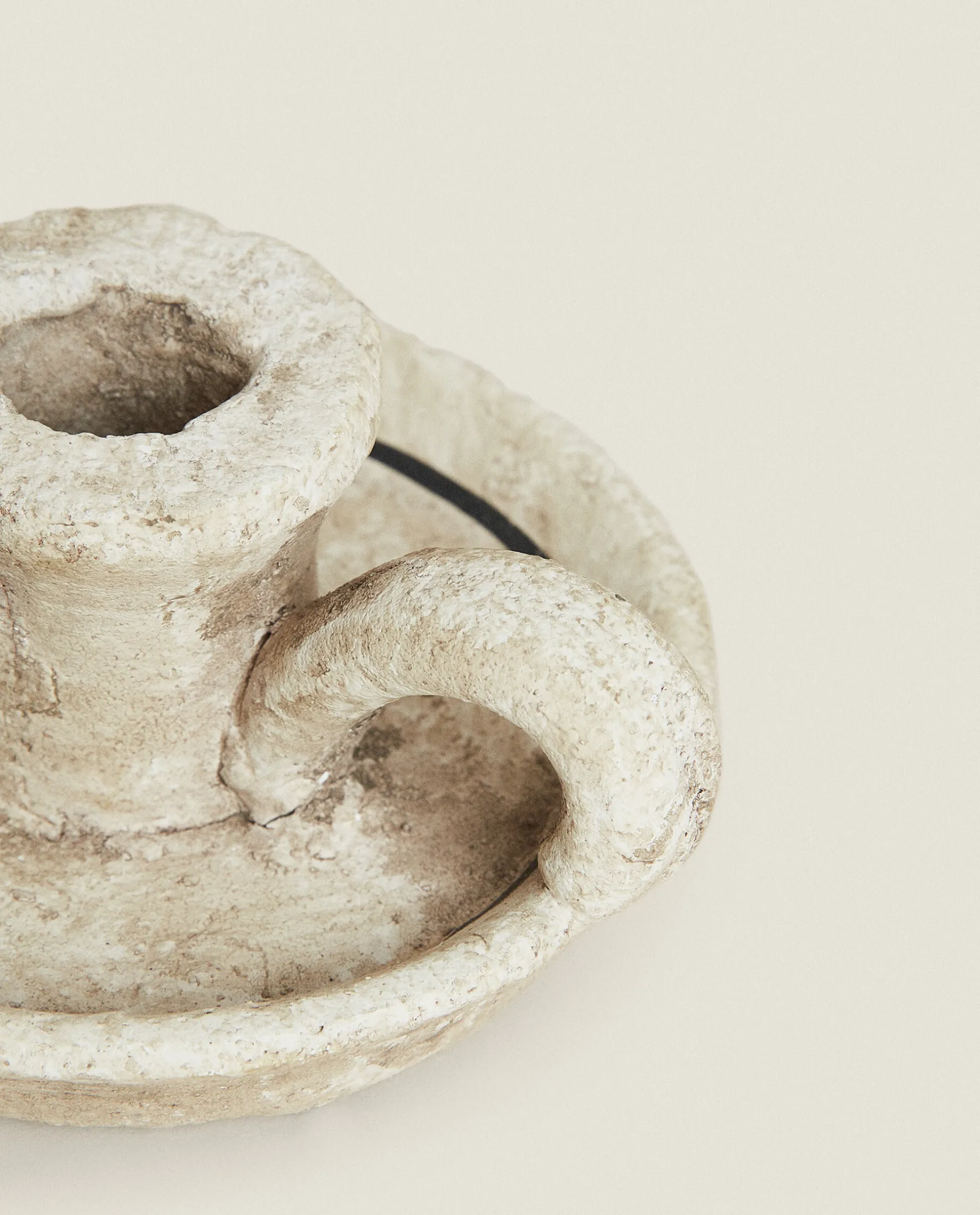 ZARA Home Mini Clay Candlestick