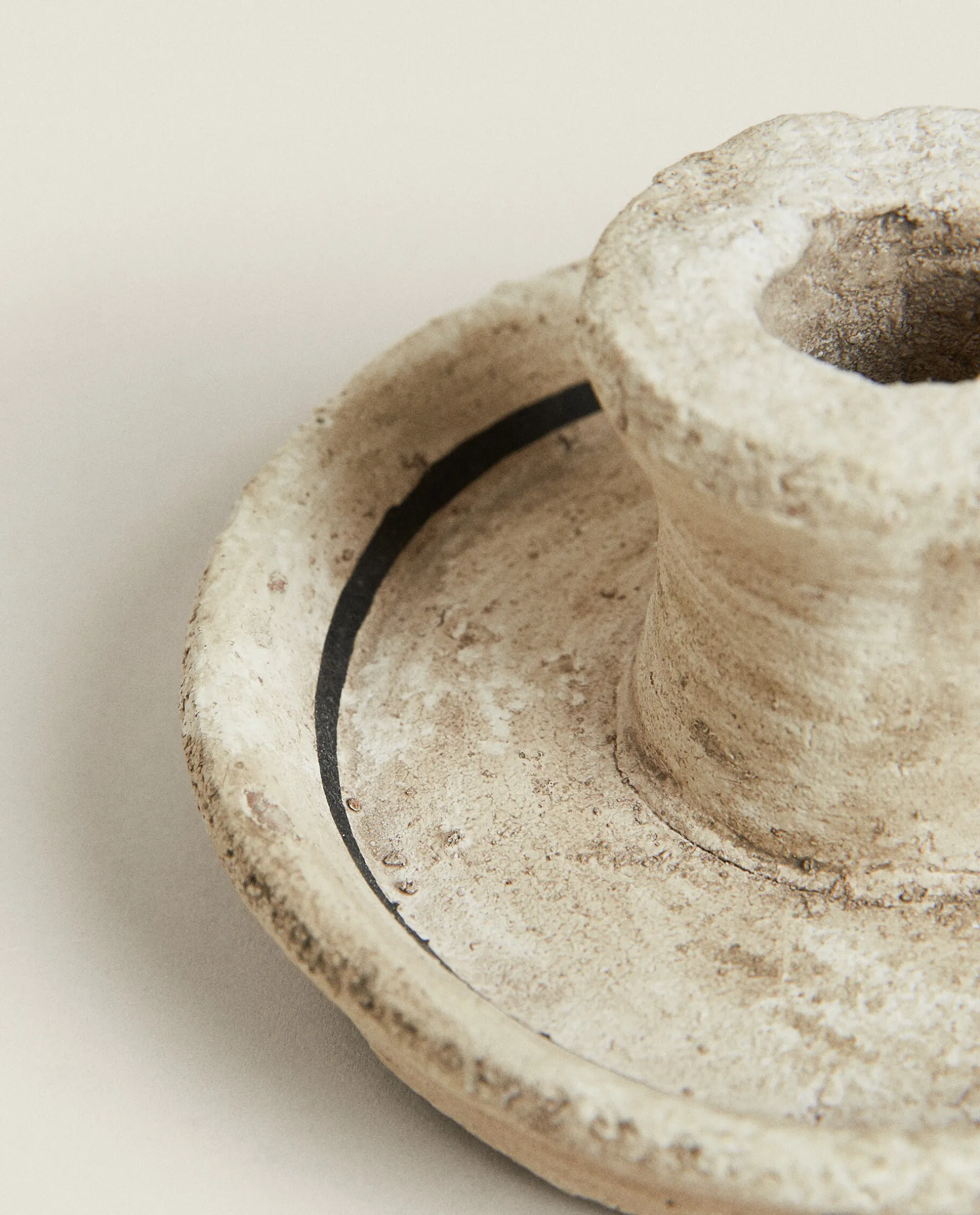 ZARA Home Mini Clay Candlestick