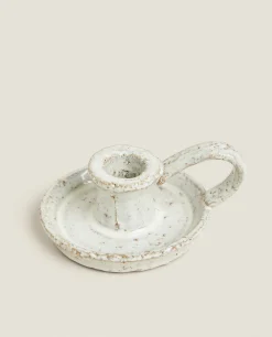 ZARA Home Mini Clay Candlestick