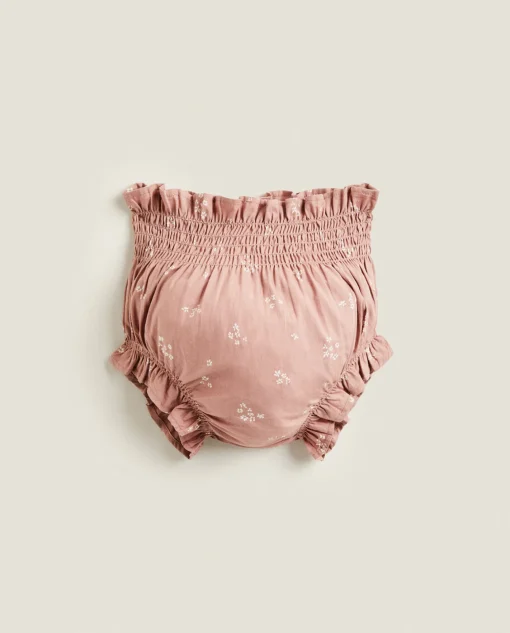 ZARA Home Mini Floral Print Bloomers