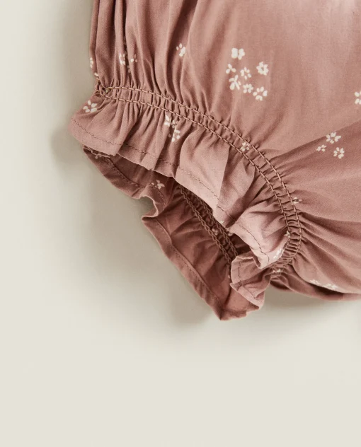 ZARA Home Mini Floral Print Bloomers