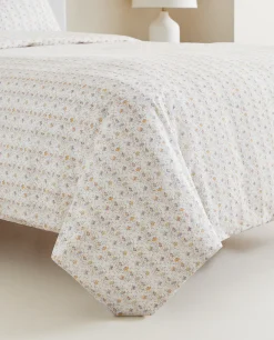 ZARA Home Mini Floral Print Duvet Cover