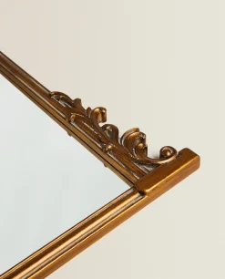 ZARA Home Mirror With Wood