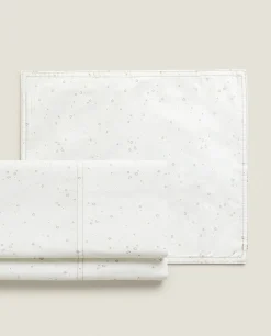 ZARA Home Moon And Star Flat Sheet Set