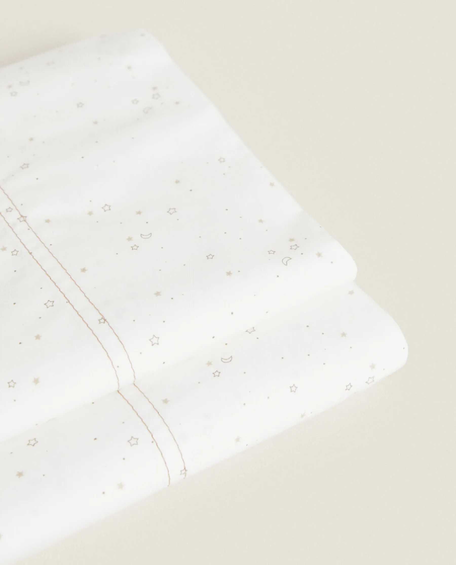 ZARA Home Moons And Stars Flat Sheet
