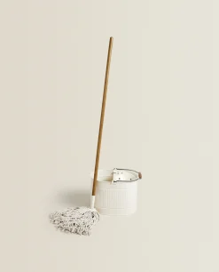 ZARA Home Mop And Bucket Set
