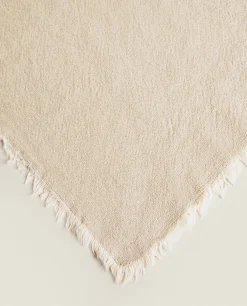 ZARA Home Multipurpose Linen Blanket