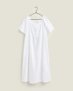 ZARA Home Nightgown With Embroidered Butterflies