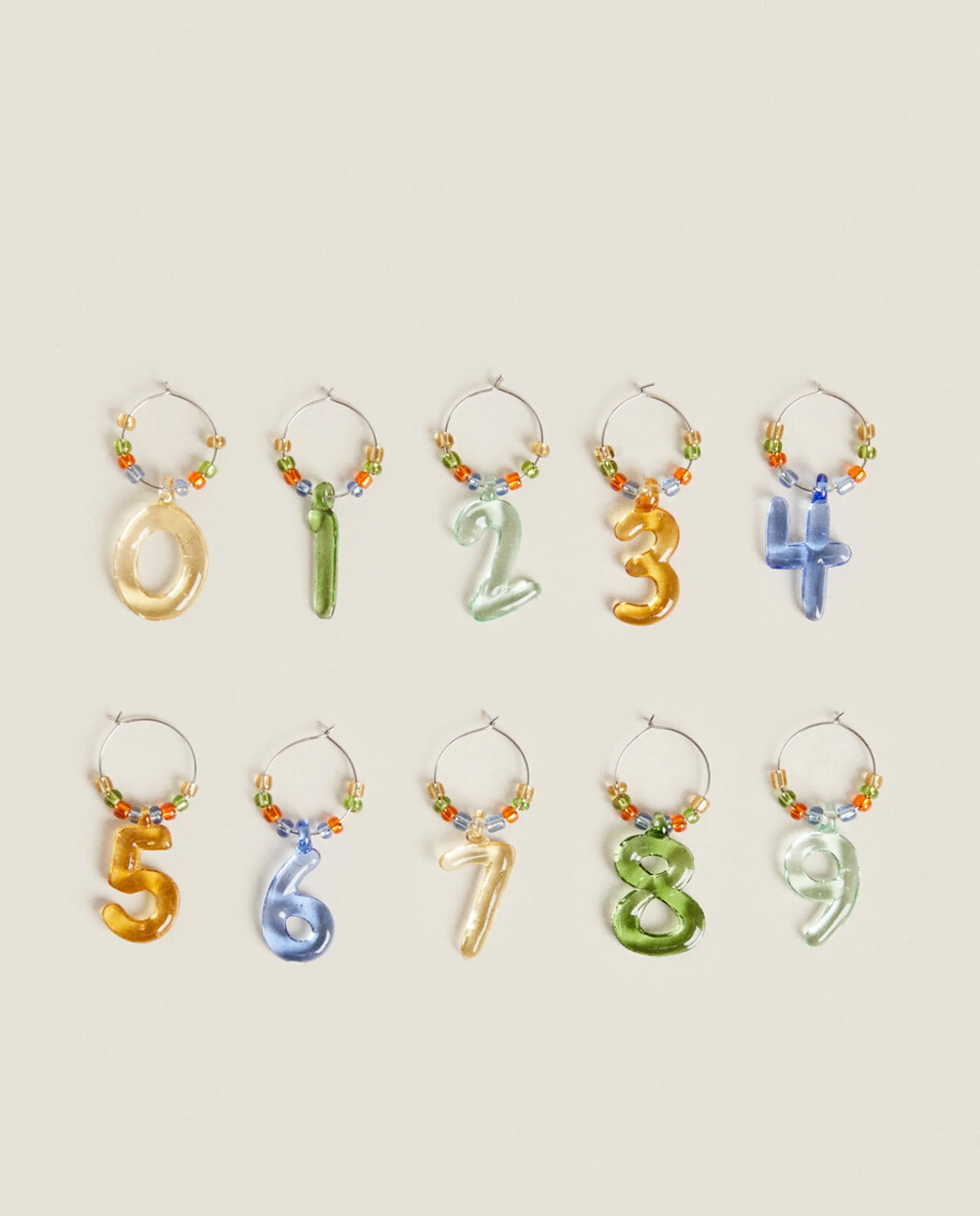 ZARA Home Number Glass Markers