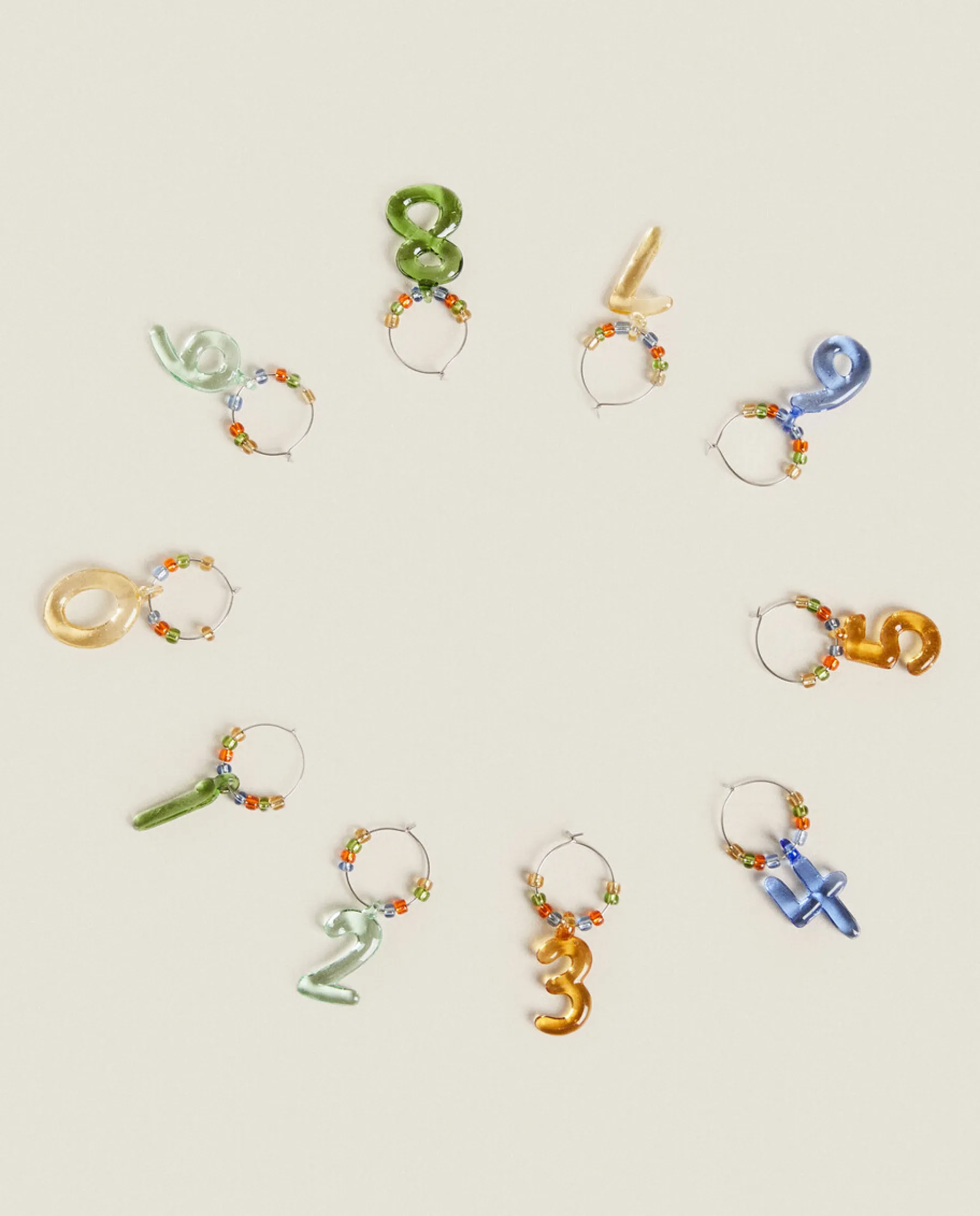 ZARA Home Number Glass Markers