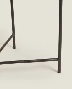 ZARA Home Oak Side Table