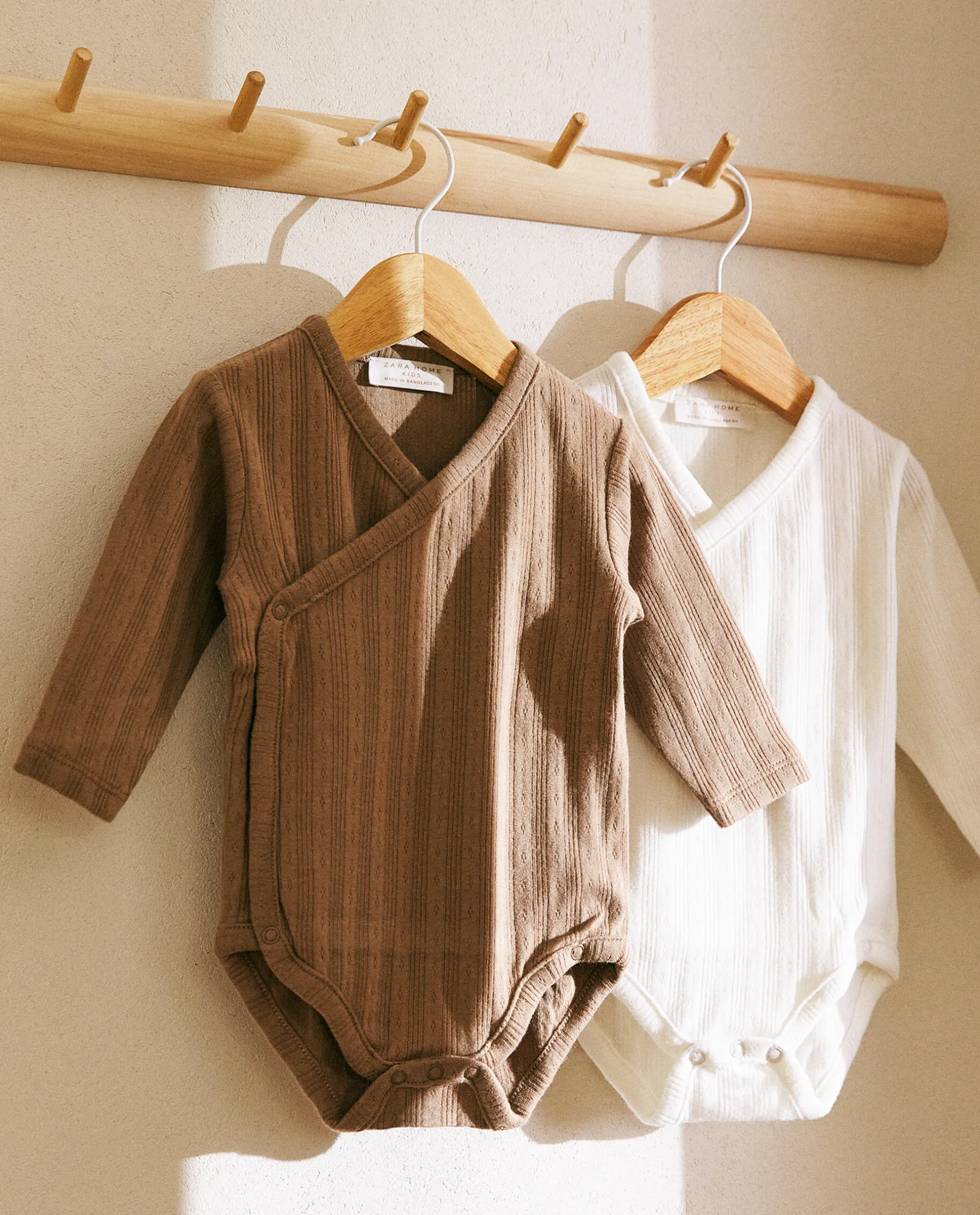 ZARA Home Openwork Bodysuits (Pack Of 2)
