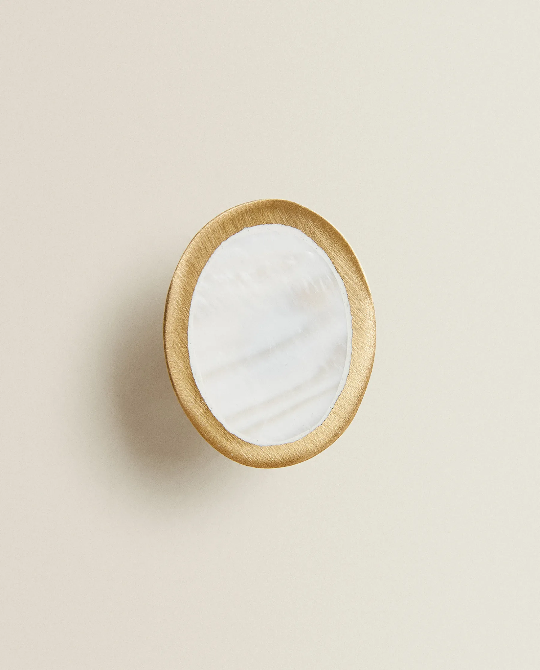 ZARA Home Oval Mother-Of-Pearl Door Knob (Pack Of 2)