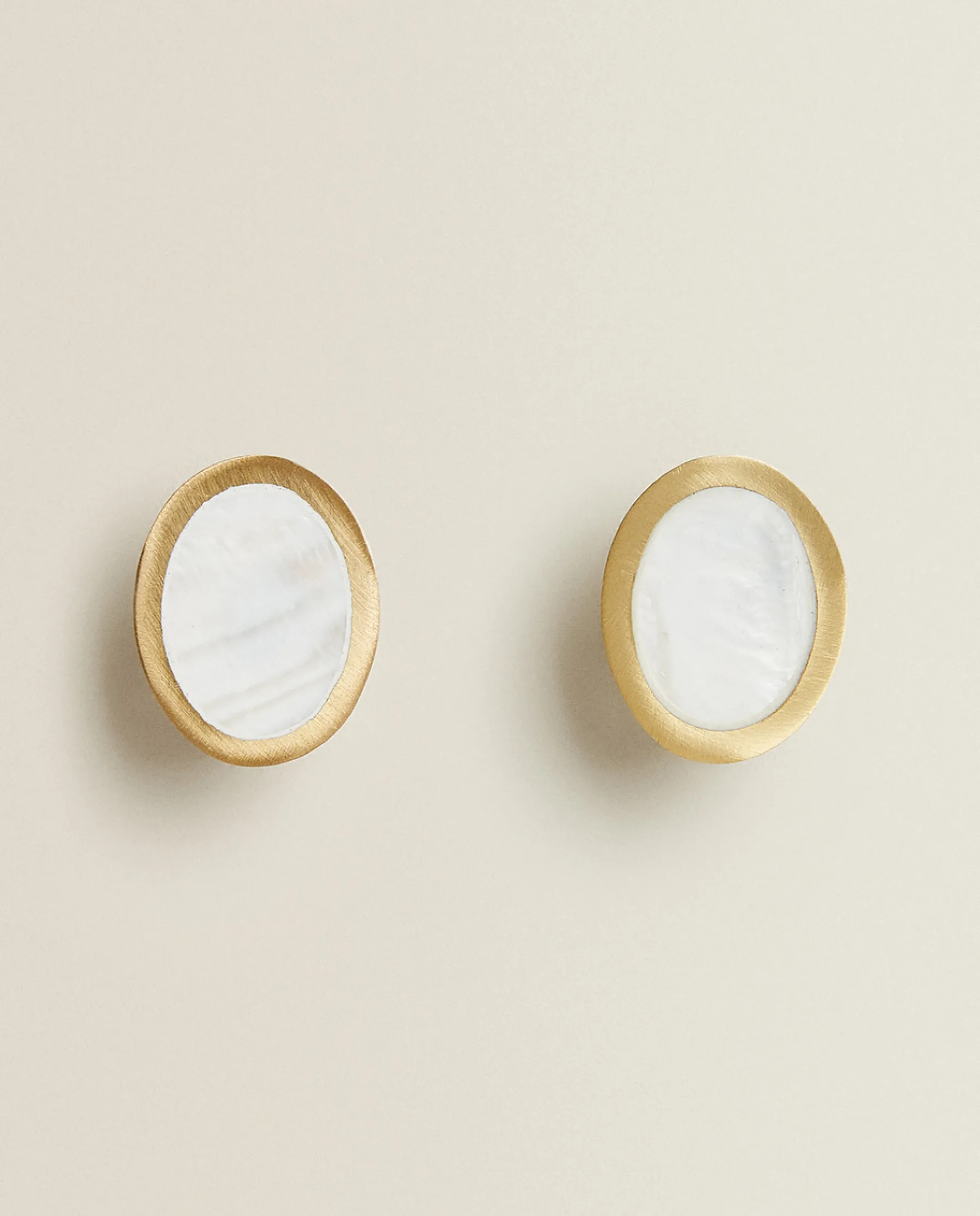 ZARA Home Oval Mother-Of-Pearl Door Knob (Pack Of 2)