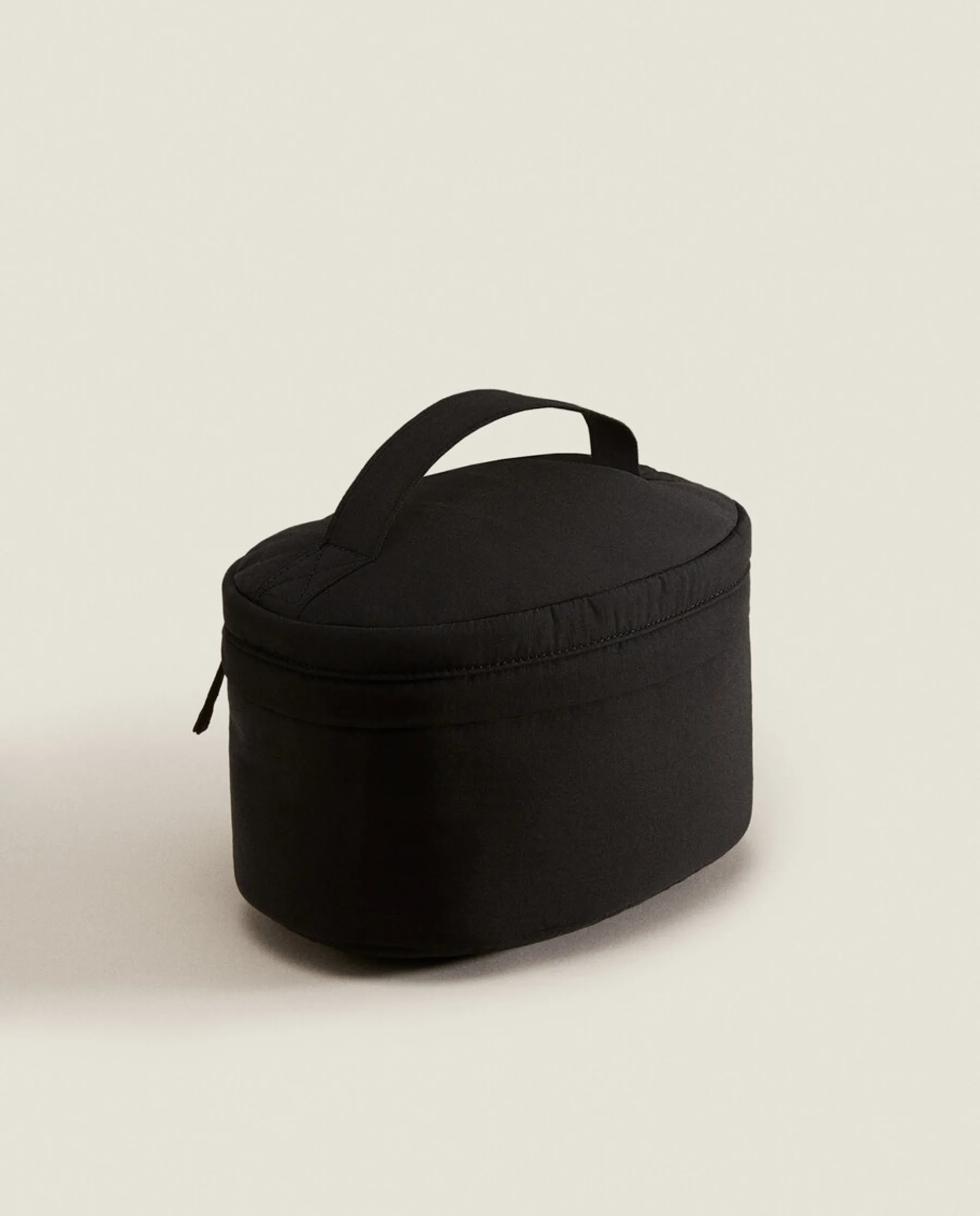 ZARA Home Oval Technical Fabric Toiletry Bag