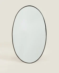 ZARA Home Oval Wall Mirror