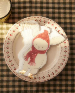 ZARA Home Pack Of Children'S Paper Napkins With Christmas Bunny Rabbit