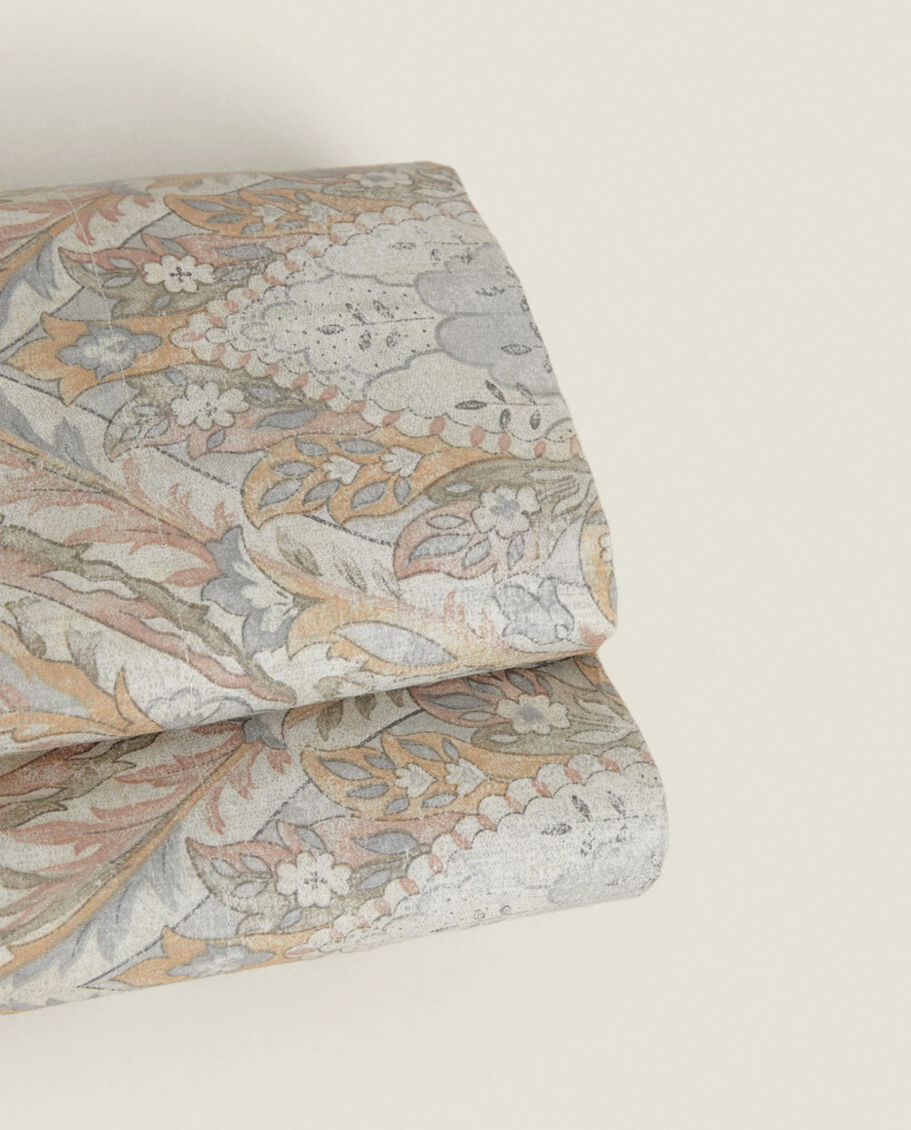 ZARA Home Paisley-Print Flat Sheet