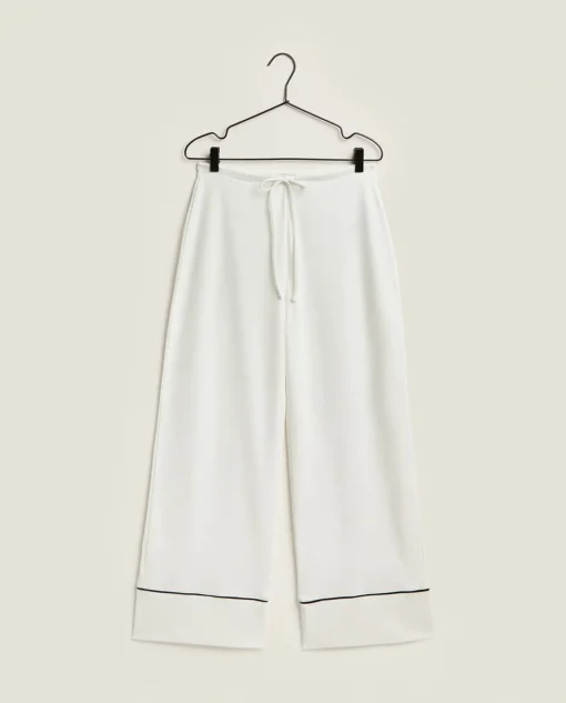 ZARA Home Pants With Contrast Piping
