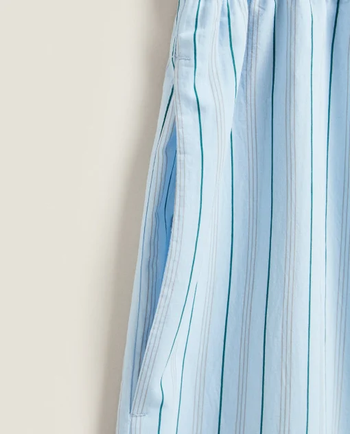 ZARA Home Pants With Thin Stripes