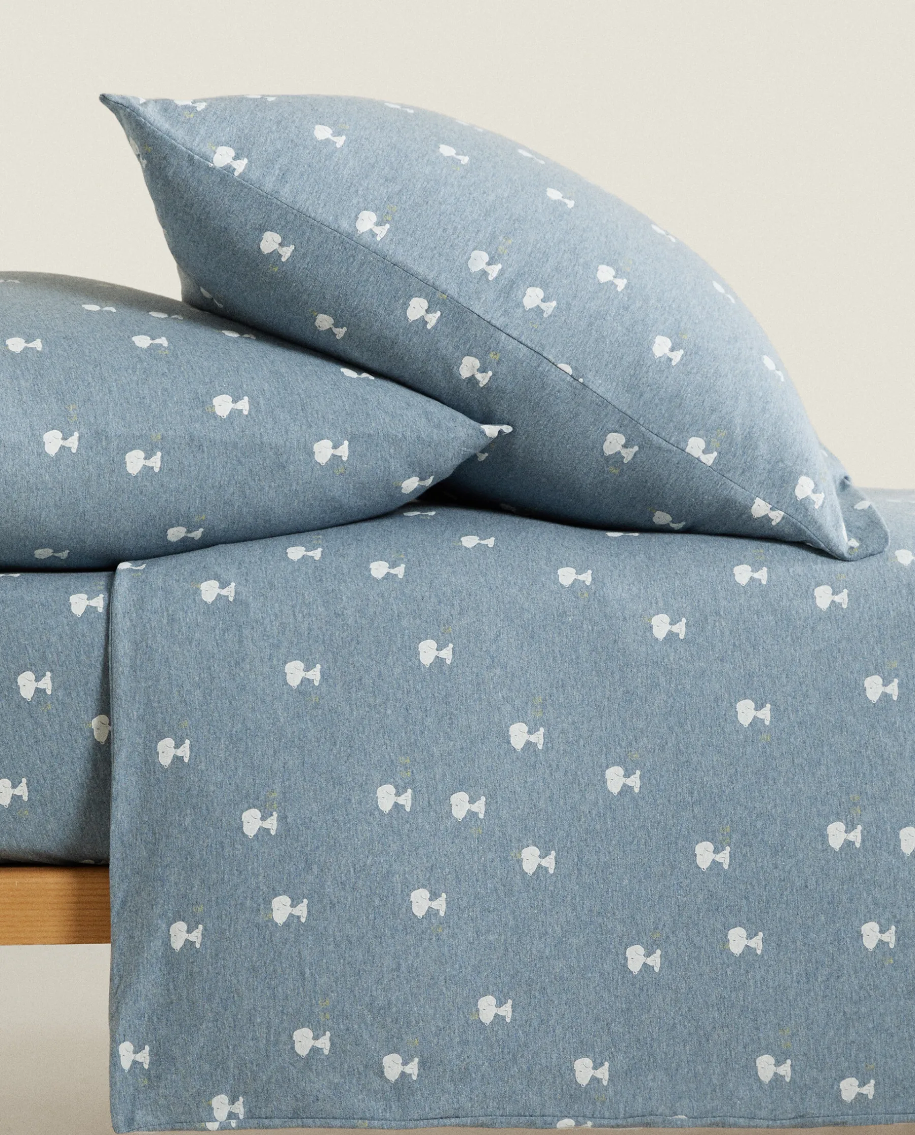 ZARA Home Peanuts™ Cotton Jersey Duvet Cover