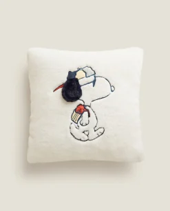 ZARA Home Peanuts™ Faux Fur Throw Pillow Cover