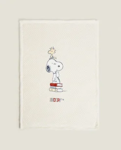 ZARA Home Peanuts™ Faux Shearling Blanket