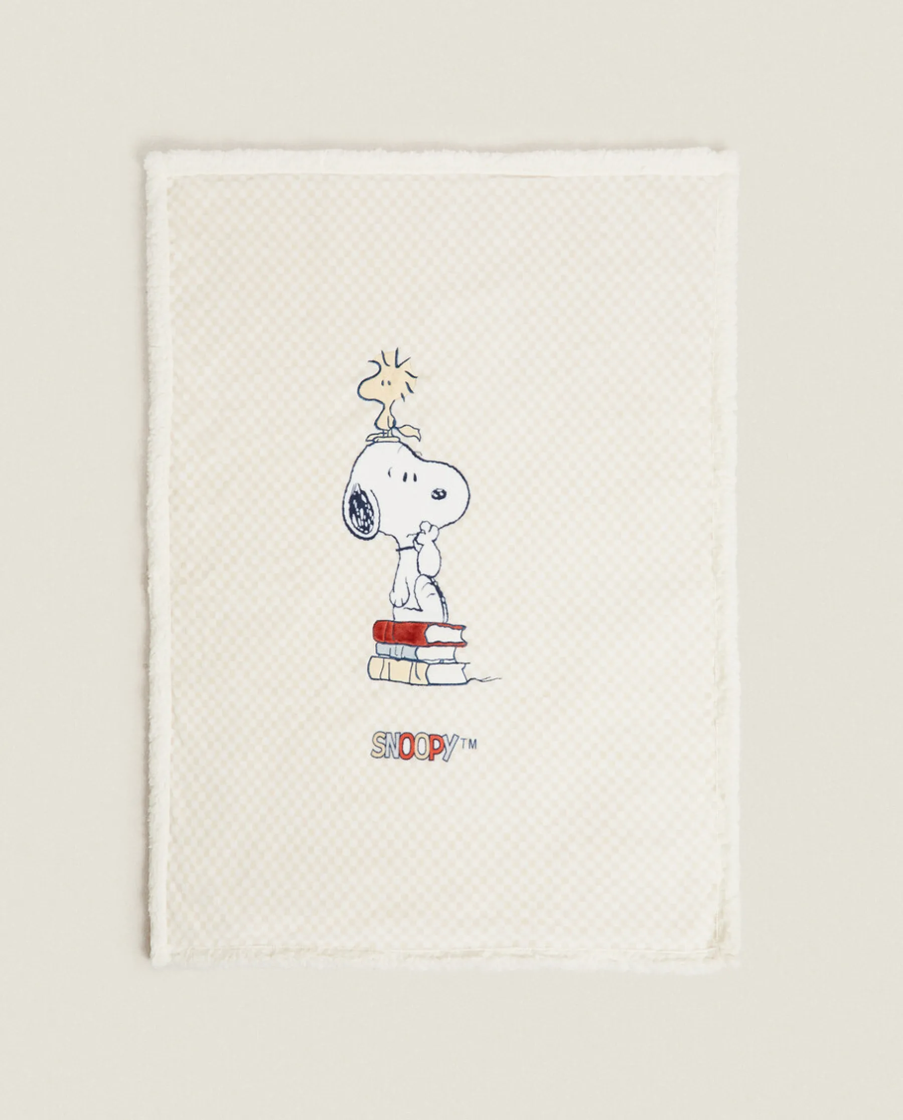 ZARA Home Peanuts™ Faux Shearling Blanket