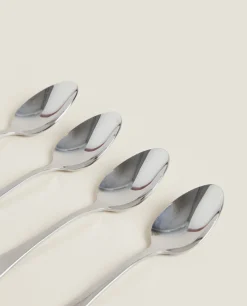 ZARA Home 4-Piece Classic Dessert Spoon Box
