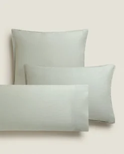 ZARA Home Pillowcase With Double Topstitching