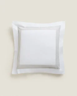 ZARA Home Pillowcase With Linen Border