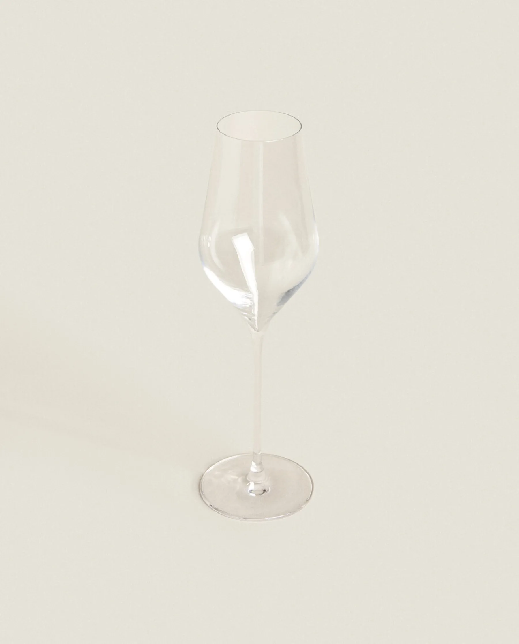 ZARA Home Plain Crystalline Sparkling Wine Flute