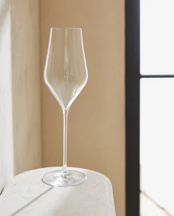 ZARA Home Plain Crystalline Sparkling Wine Flute
