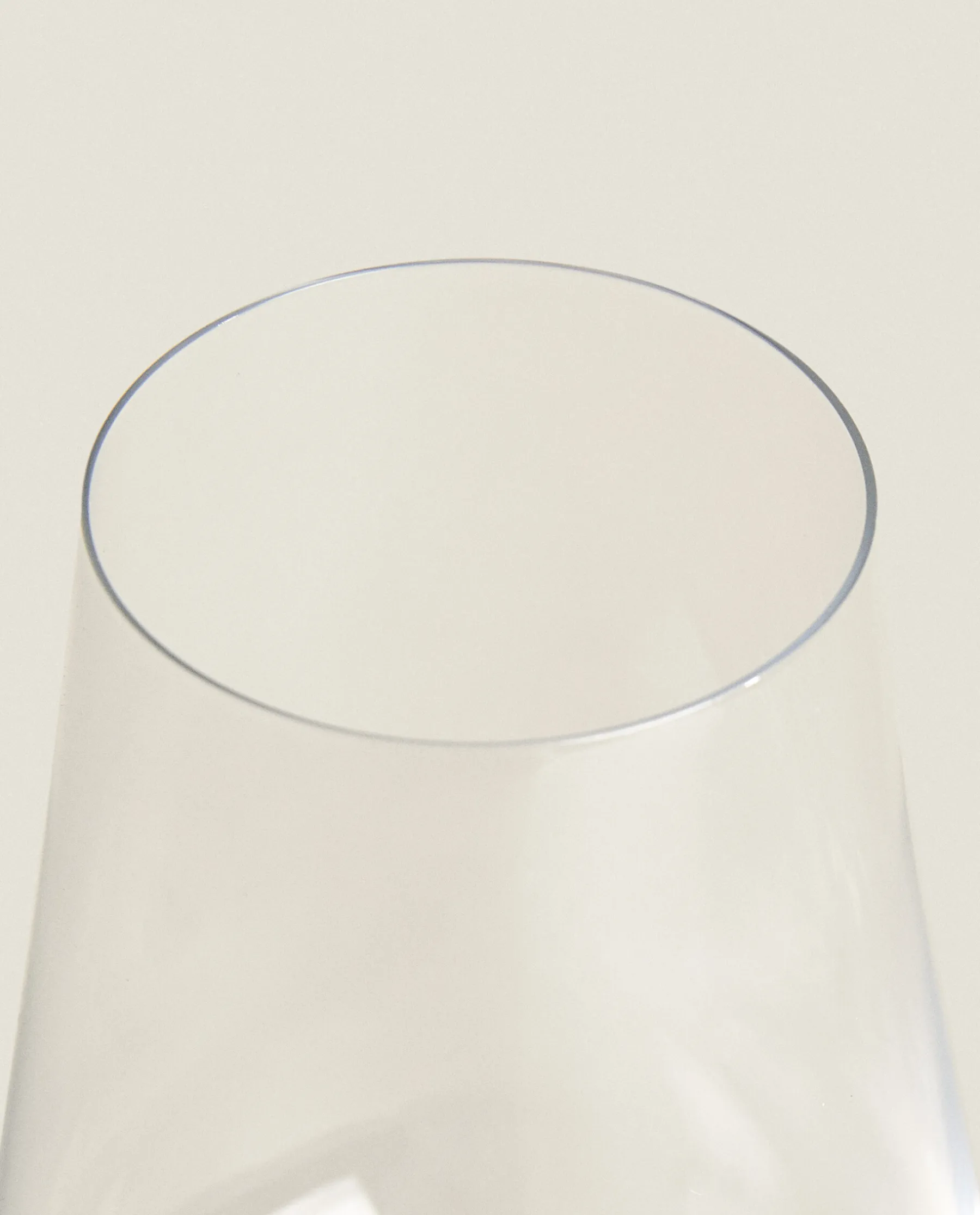 ZARA Home Plain Crystalline Sparkling Wine Flute