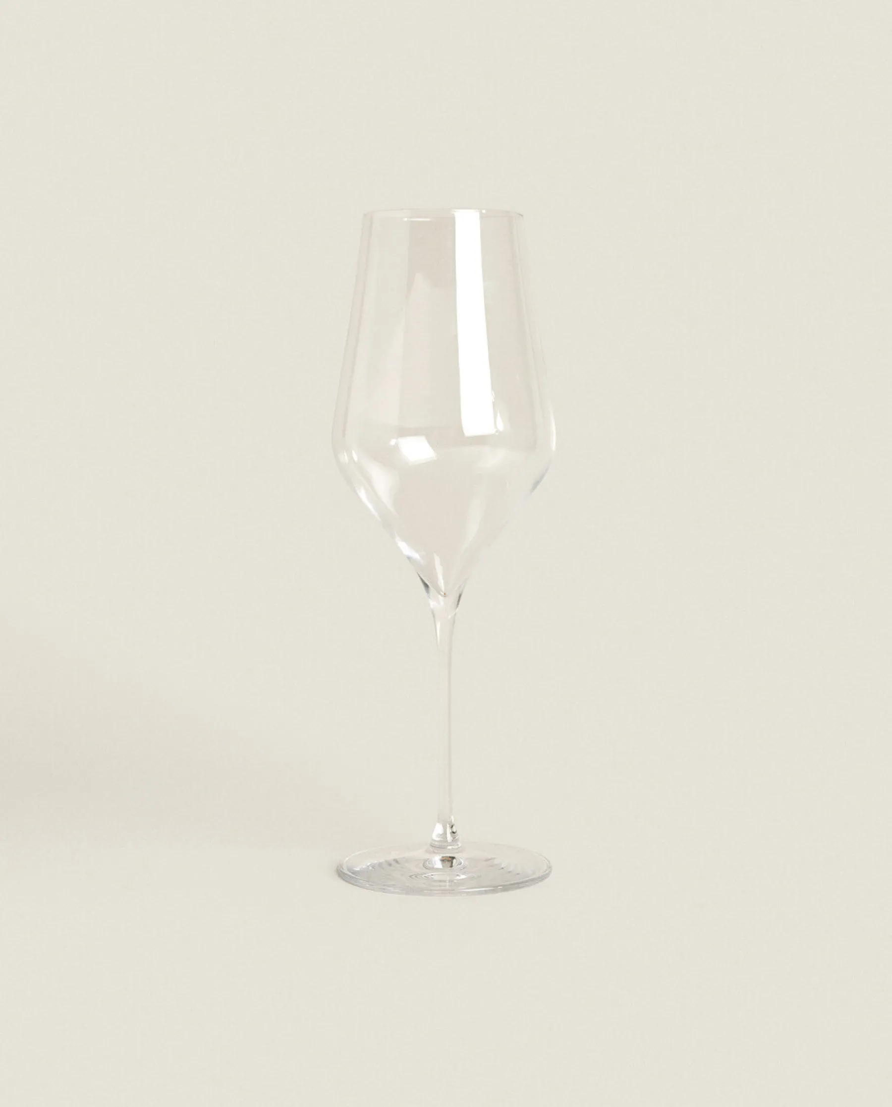 ZARA Home Plain Crystalline Wine Glass