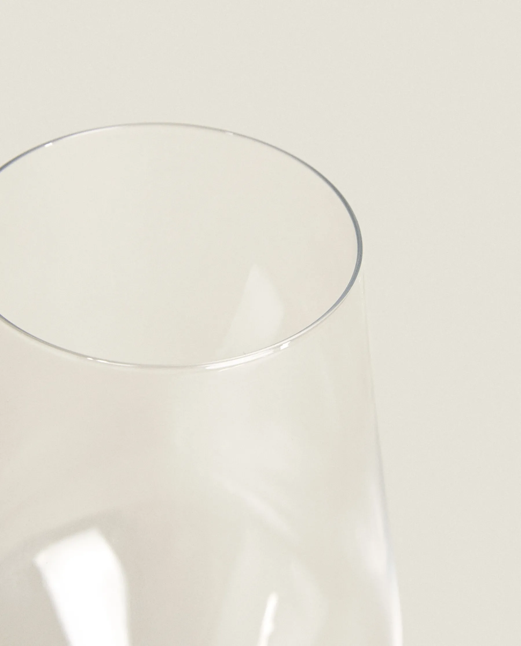 ZARA Home Plain Crystalline Wine Glass