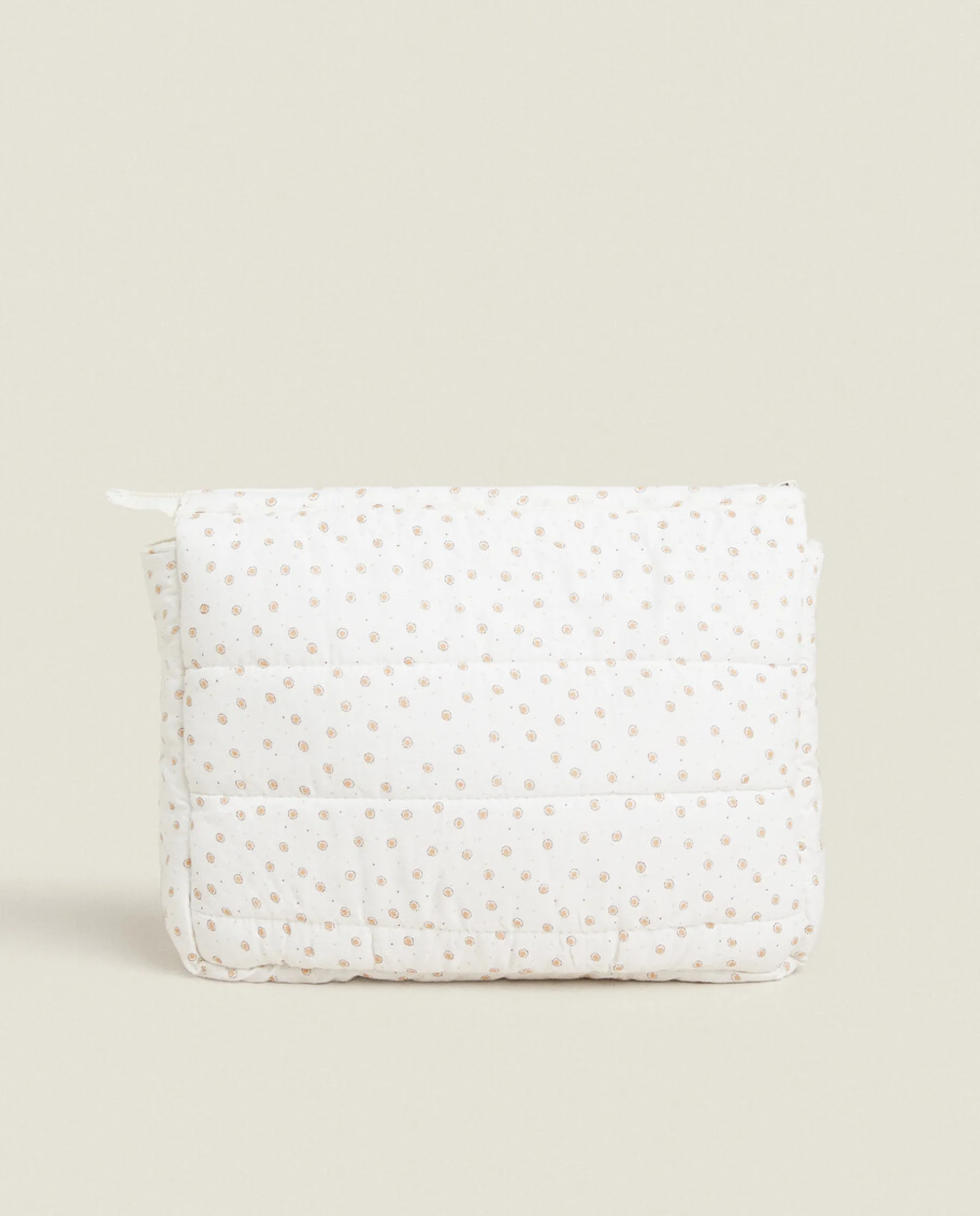 ZARA Home Polka Dot Cotton Toiletry Bag