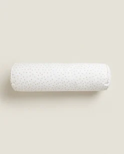 ZARA Home Printed Bolster Cushion