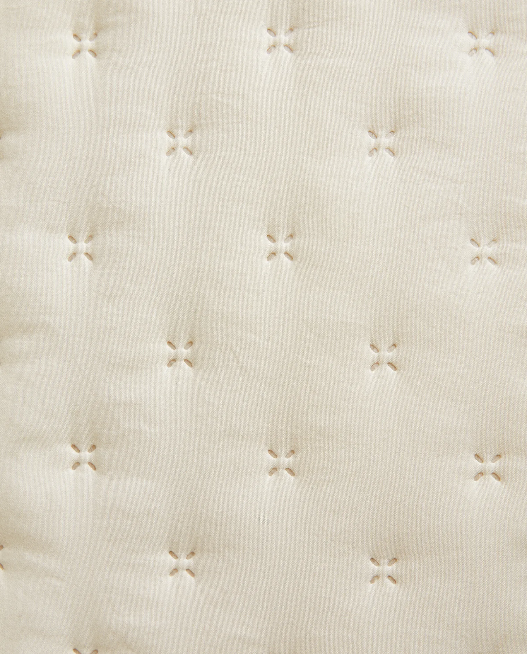 ZARA Home Quilted Dotted Throw Pillow Cover