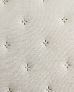 ZARA Home Quilted Dotted Throw Pillow Cover