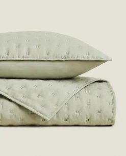 ZARA Home Quilted Quilt With Dots