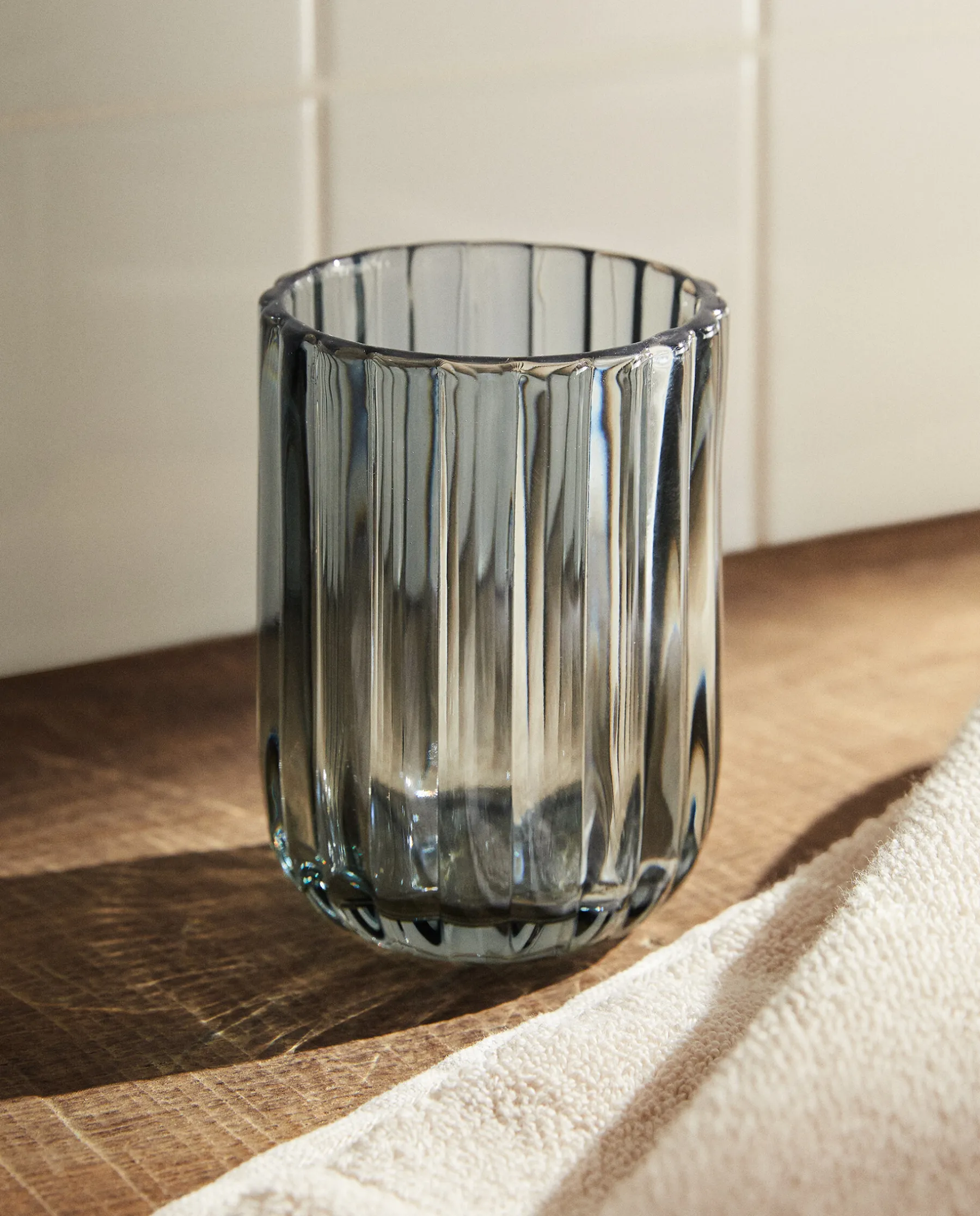 ZARA Home Raised Design Glass Tumbler