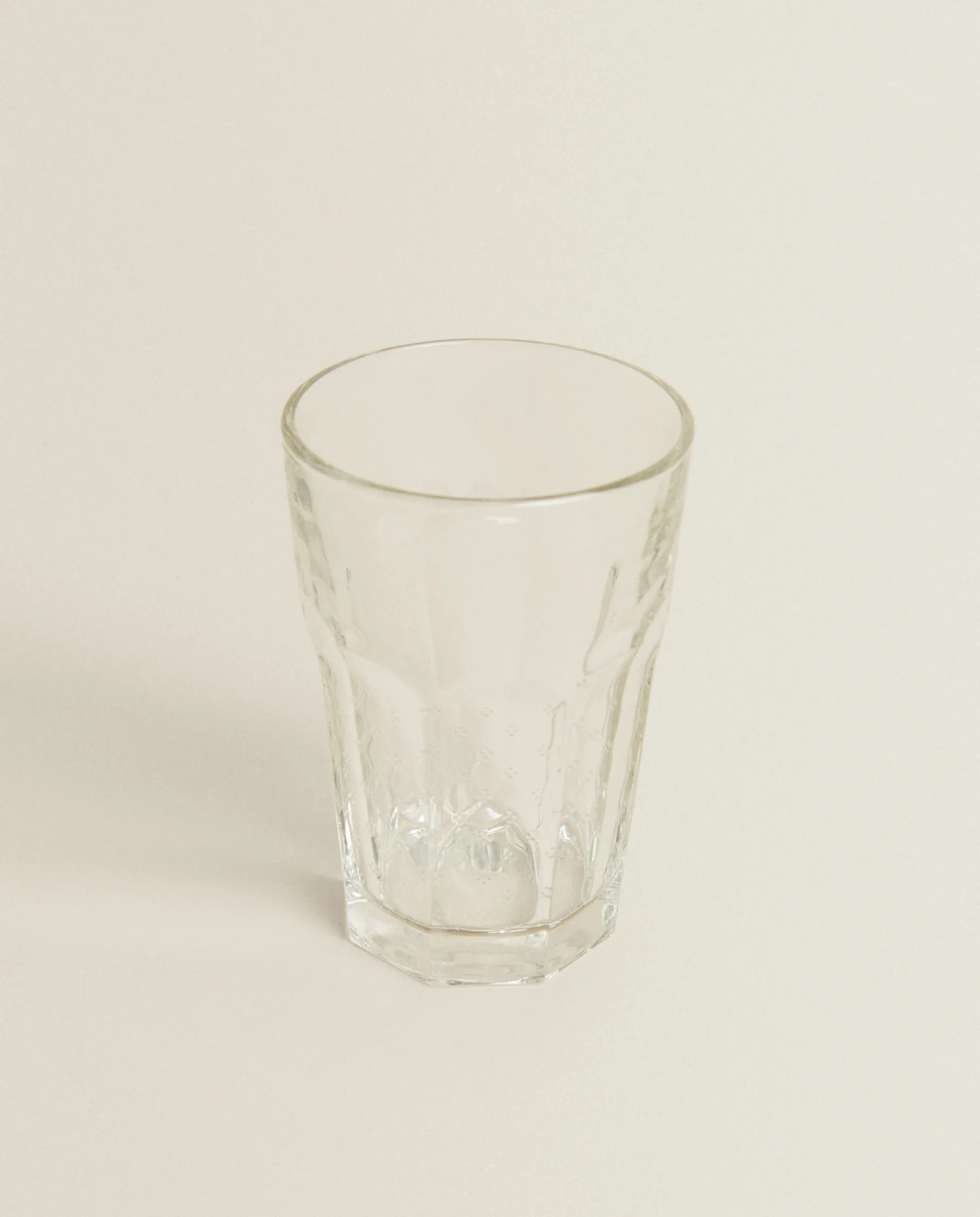 ZARA Home Raised Design Glass Tumbler