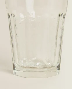 ZARA Home Raised Design Glass Tumbler