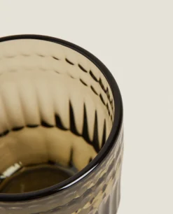 ZARA Home Raised Design Glass Tumbler