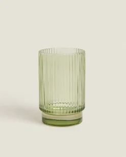 ZARA Home Raised Design Glass Tumbler