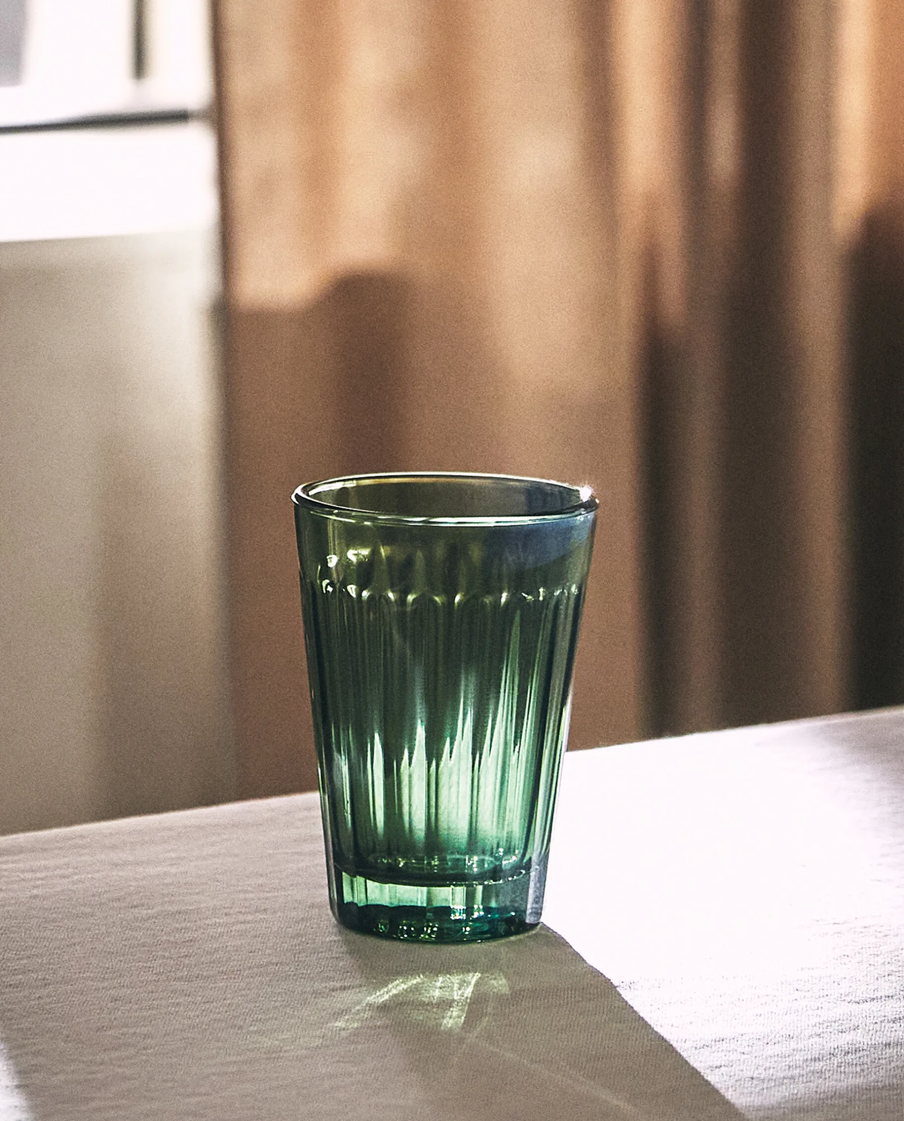 ZARA Home Raised Design Glass Tumbler