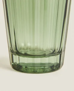 ZARA Home Raised Design Glass Tumbler