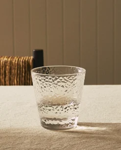 ZARA Home Raised Design Glass Tumbler