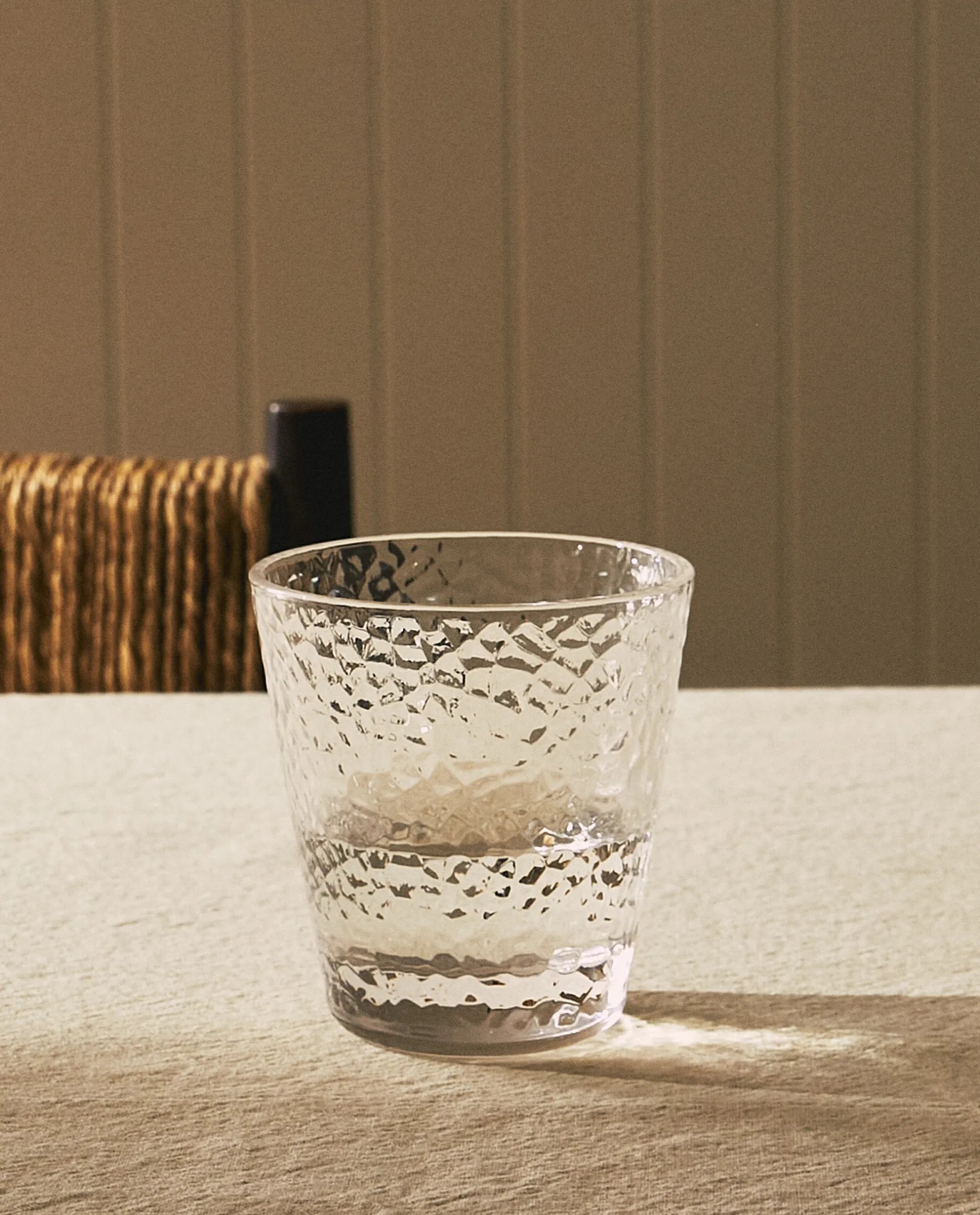 ZARA Home Raised Design Glass Tumbler